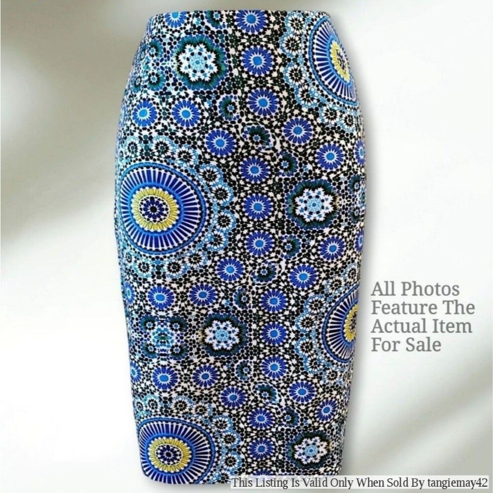 Banana Republic Linen Blend Pencil Skirt Womens 6 Small